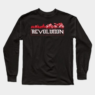 motor bike revolution Long Sleeve T-Shirt